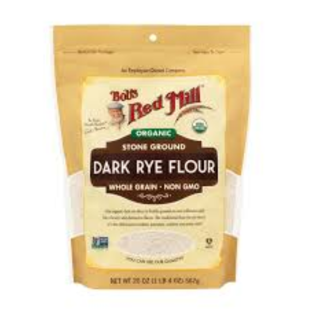 BOBS RM RYE FLOUR DARK 623G